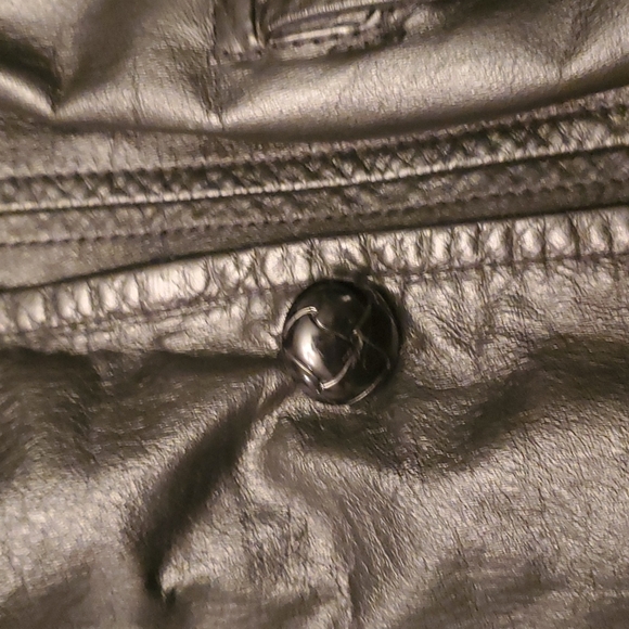 Vintage leather jacket - Picture 5 of 5
